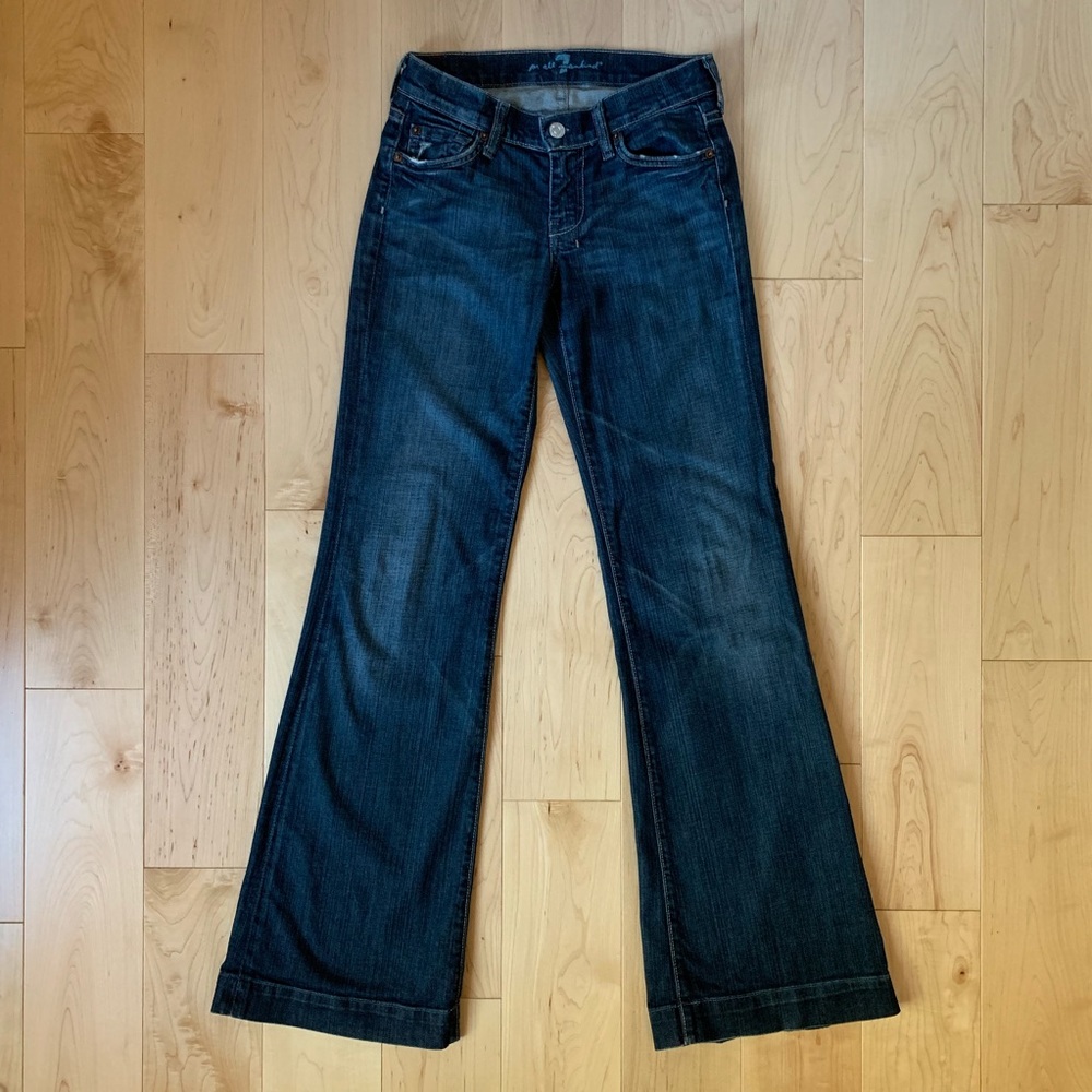 7 for All Mankind Wide Leg Jeans